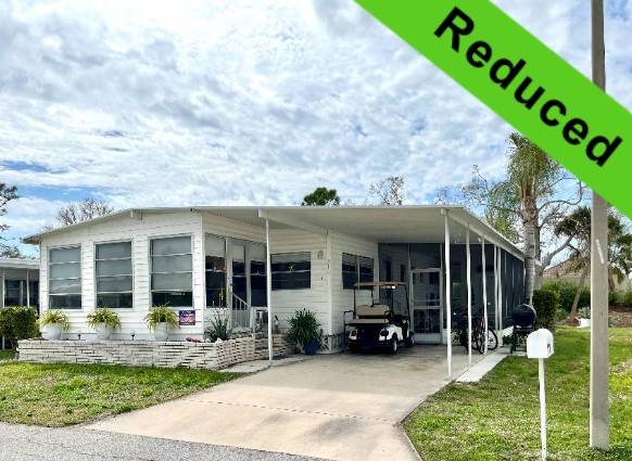 Nokomis, FL Mobile Home for Sale located at 310 8th St Lake Village